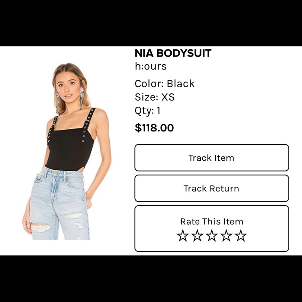 Hours Nia Bodysuit
